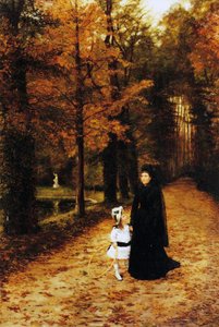 El paseo de las viudas, 1887 de Horace de Callias